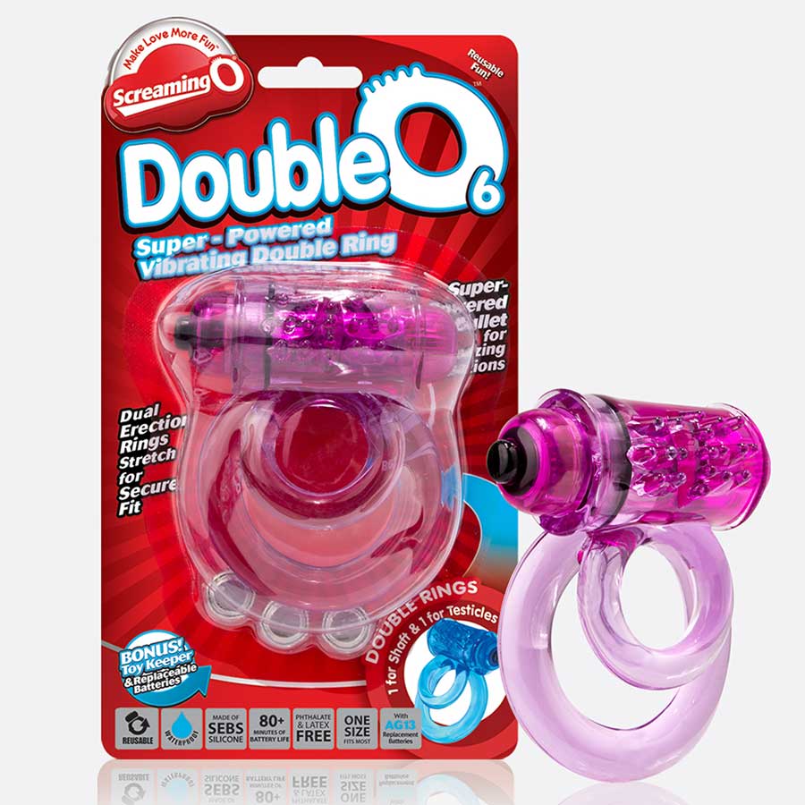 Screaming O Double O 6 Dual Vibrating Cock Ring Cock Rings