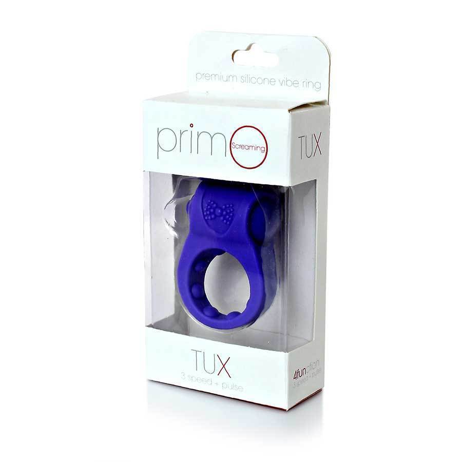 Screaming O PrimO Tux Multi-Speed Silicone Vibrating Cock Ring for Men Cock Rings