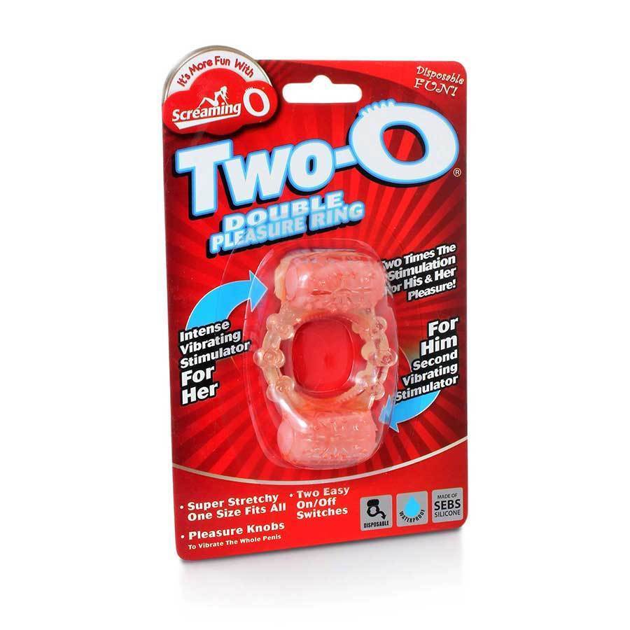 Screaming O Two-O Dual Vibrating Cock Ring for Men Screaming O Two-O Dual Vibrating Cock Ring for Men