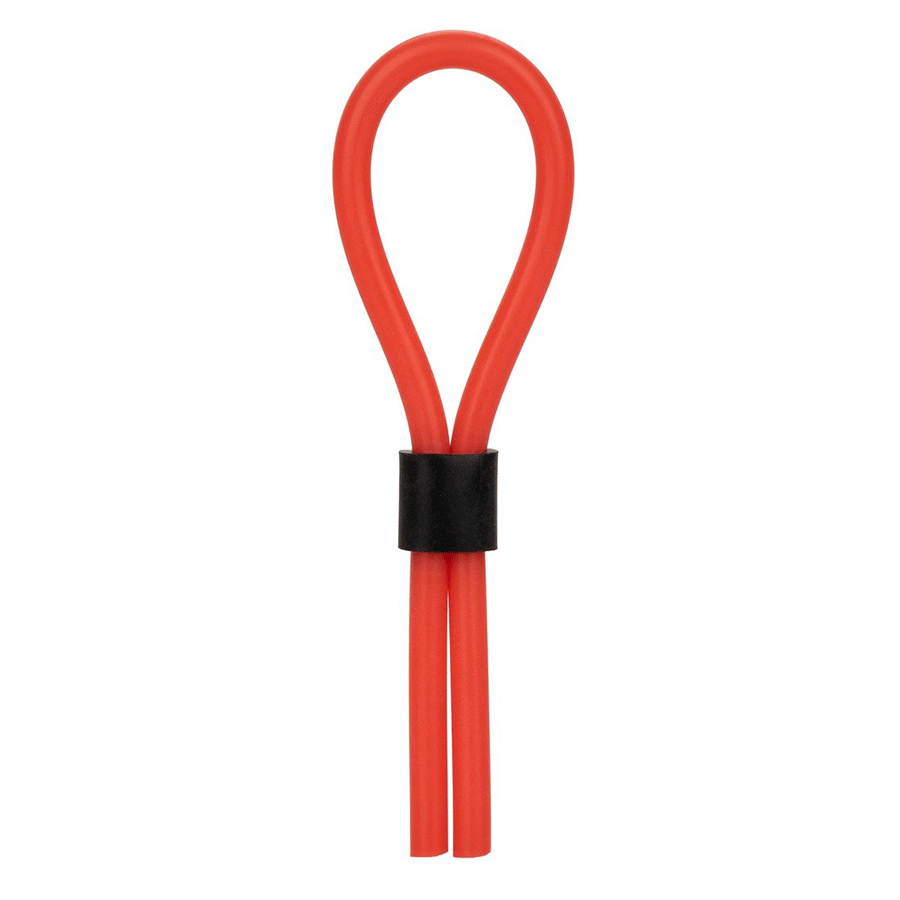 Silicone Stud Red Lasso Cock Ring by Cal Exotics Cock Rings