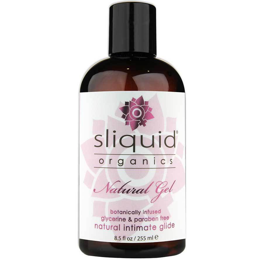 Sliquid Organics Gel Lube Water Based Natural Lubricant Lubricant 8.5 oz