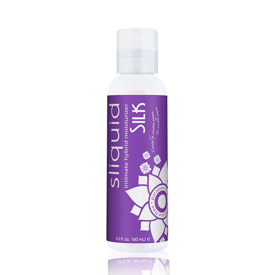 Sliquid Silk Premium Hybrid Intimate Lube Lubricant 2 oz