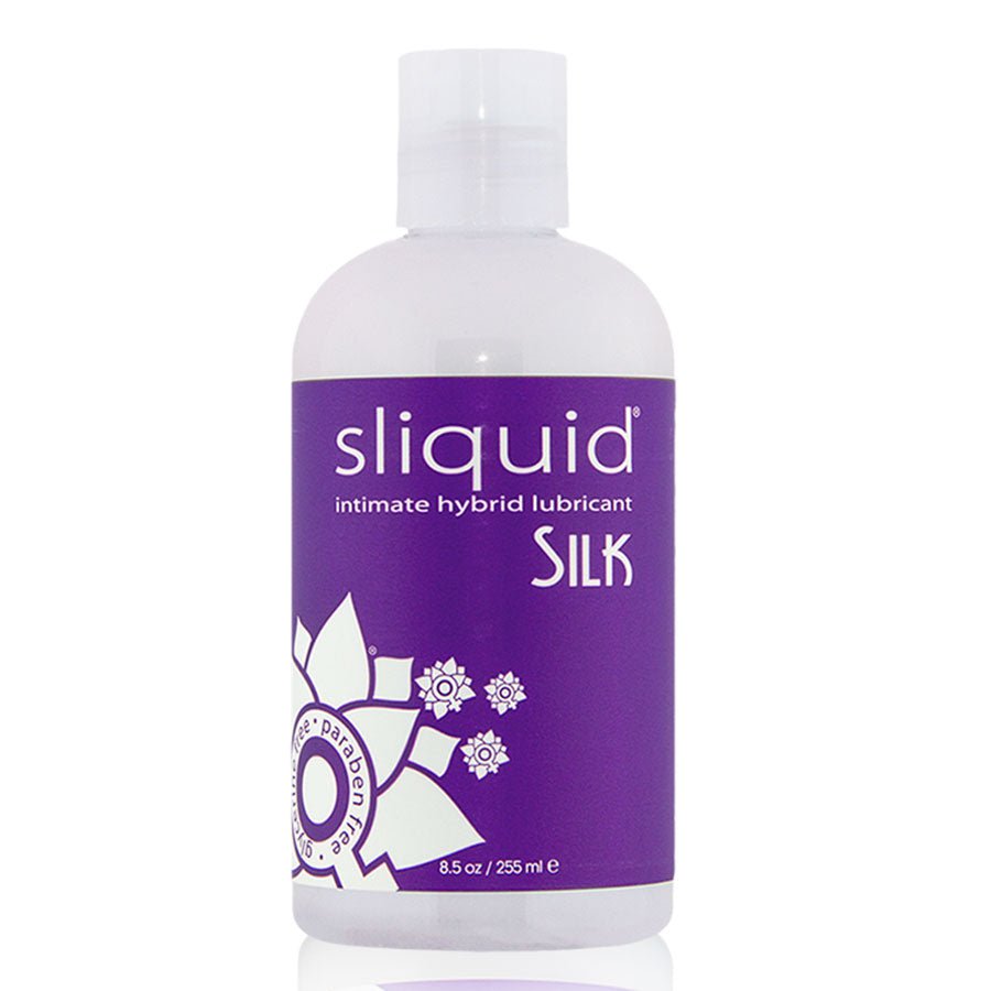 Sliquid Silk Premium Hybrid Intimate Lube Lubricant 8.5 oz