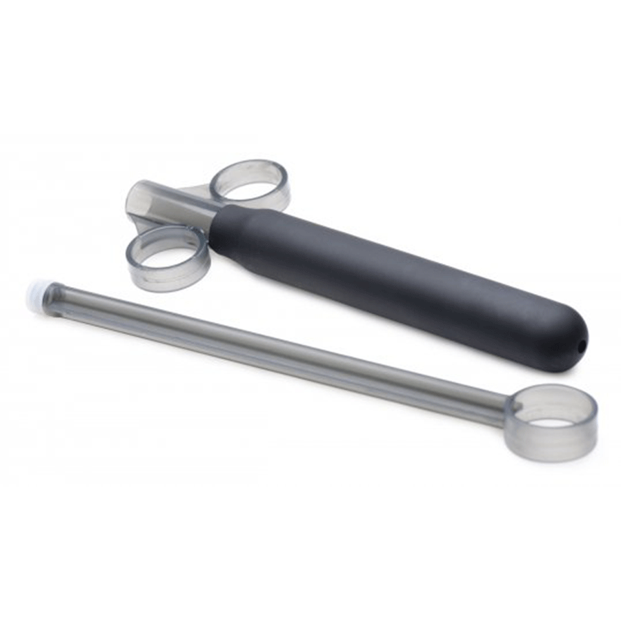Smooth Silicone XL Black Lubricant Launcher by CleanStream Lube Launcher