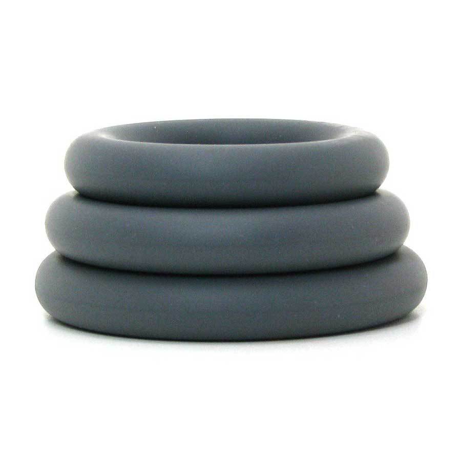 Soft and Thick Silicone Penis Performance C-Ring Kit by Optimale Cock Rings