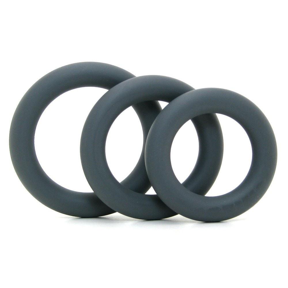 Soft and Thick Silicone Penis Performance C-Ring Kit by Optimale Cock Rings