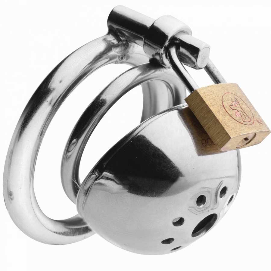 Solitary Extreme Confinement 2.5 Inch Stainless Steel Cock Cage Chastity
