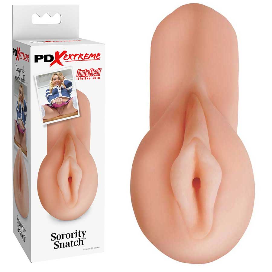 Sorority Snatch Natural Tan Pocket Pussy by PDX Extreme Masturbators