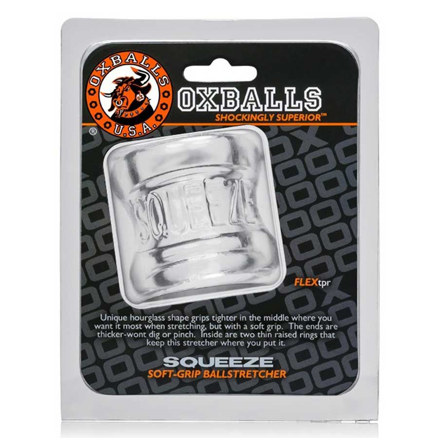 Squeeze Soft Grip Ball Stretcher by Oxballs Cock Rings