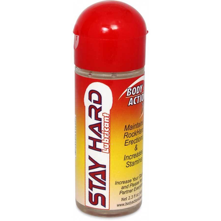 Stay Hard Water Based Delay Lubricant for Men 2.3 fl oz Lubricant