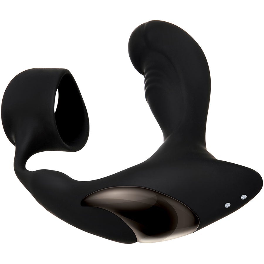 Strapped &amp; Tapped Heating Vibrating Silicone Cock Ring Prostate Massager by Zero Tolerance Cock Rings