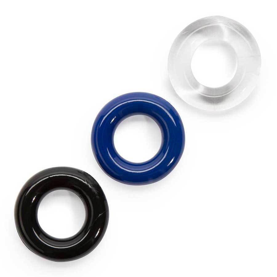 Stretchy Stamina Cock Rings 3 Pack by Renegade Cock Rings