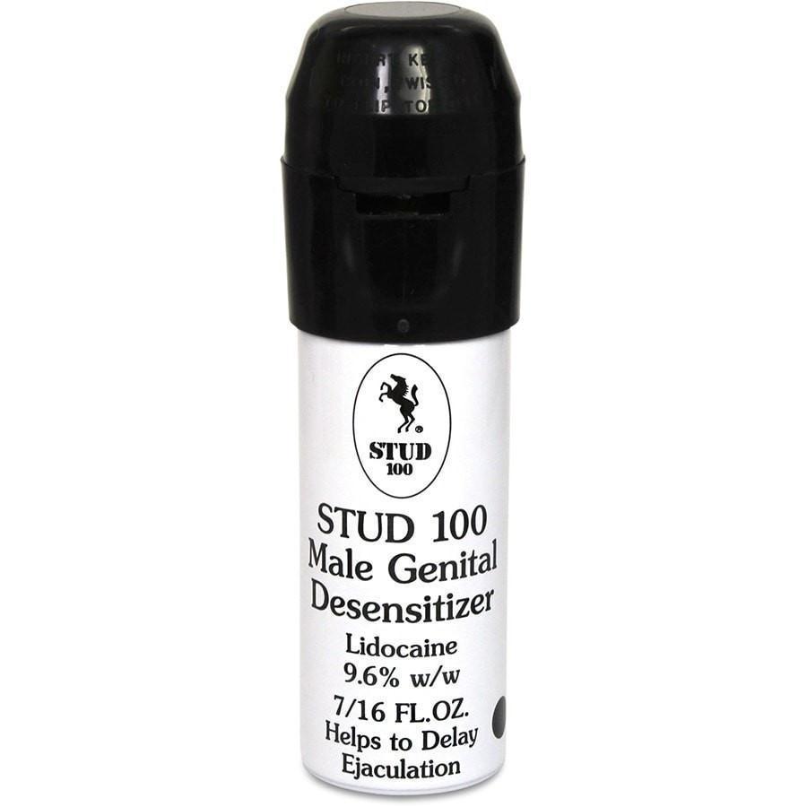 Stud 100 Male Penis Desensitizing Delay Spray with Lidocaine Last Longer in Bed Delay Spray