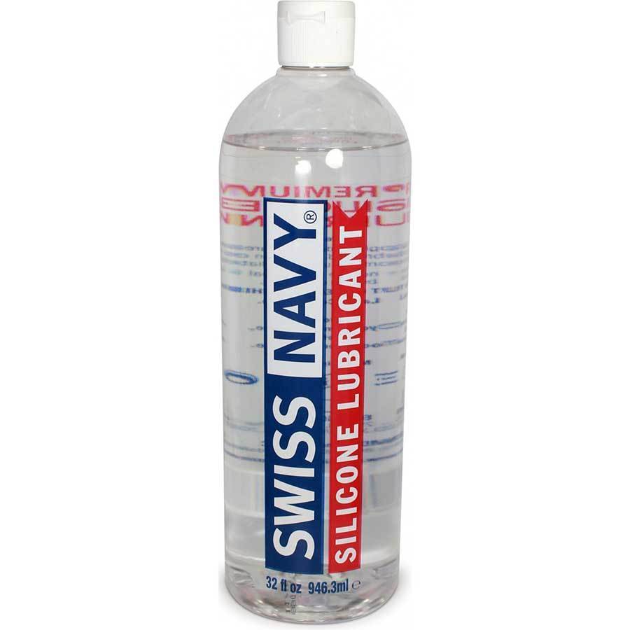 Swiss Navy Lube Silicone Based Sex Lubricant Lubricant 32 oz