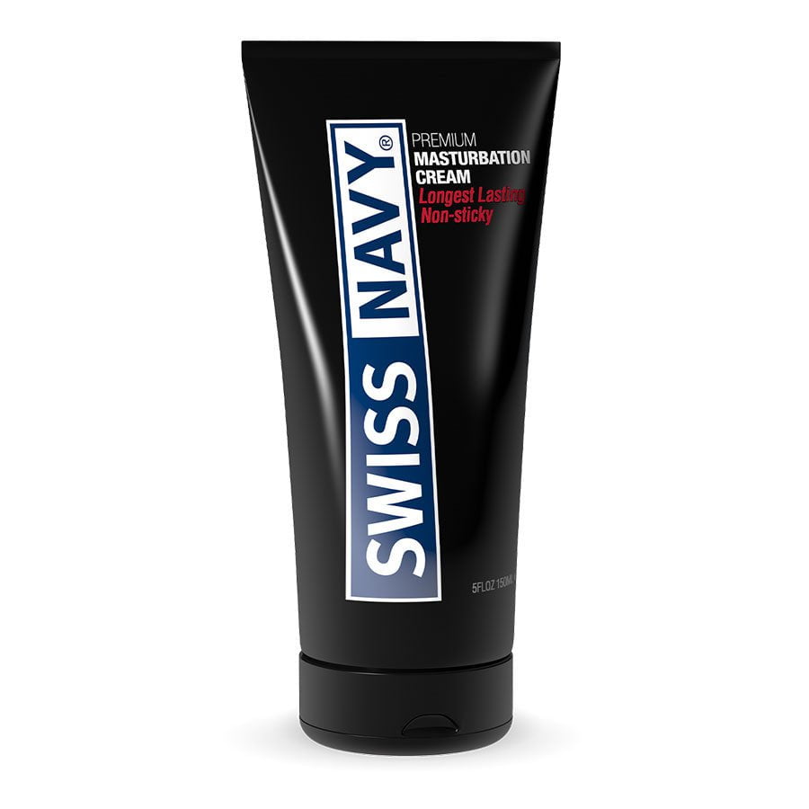Swiss Navy Male Masturbation Cream Lube for Men by 5 oz Lubricant
