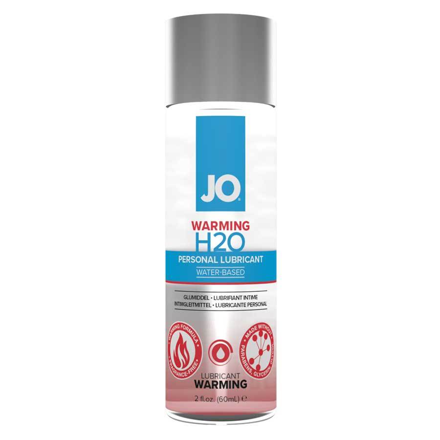 System JO H2O Warming Water Based Lube for Sex Lubricant 2 oz