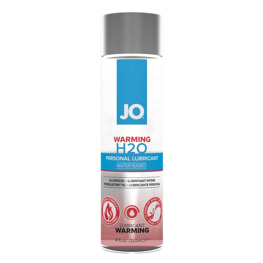 System JO H2O Warming Water Based Lube for Sex Lubricant 4 oz