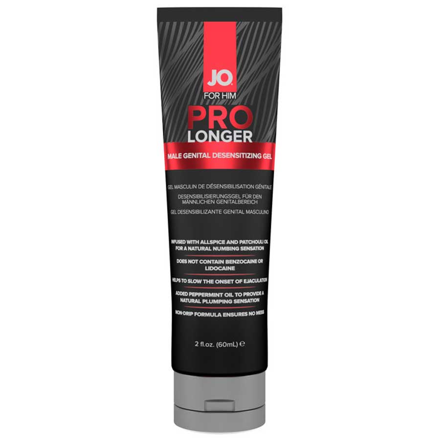 System JO Prolonger Male Genital Desensitizing Gel 2 oz Numbing Cream