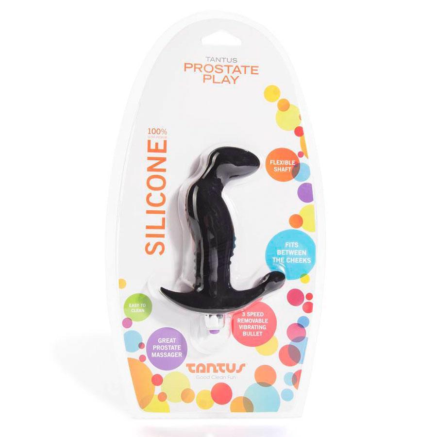 Tantus Prostate Play Vibrating Silicone Prostate Massager for Men Prostate Massagers