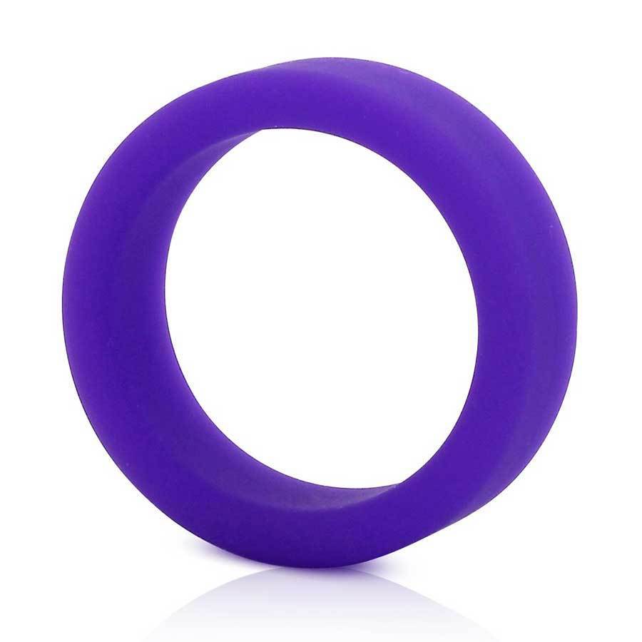 Tantus Silicone Cock Ring Super Soft C-Ring for Men Cock Rings Purple
