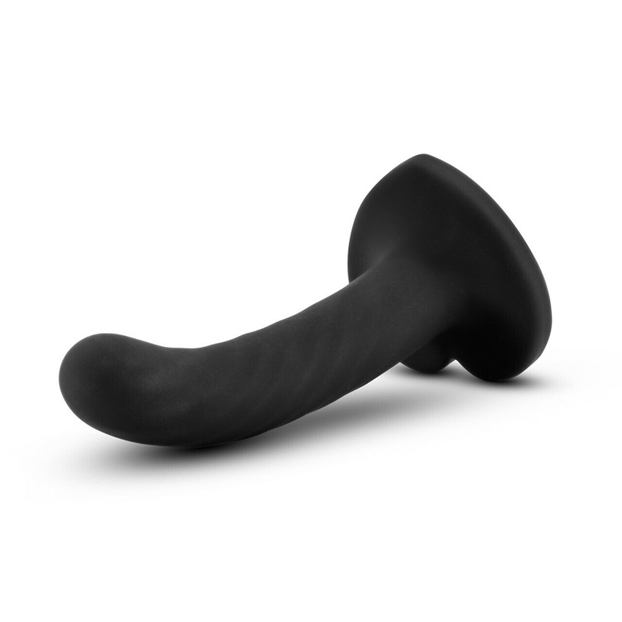 Temptasia Twist Black Silicone Dildo by Blush Novelties Dildos