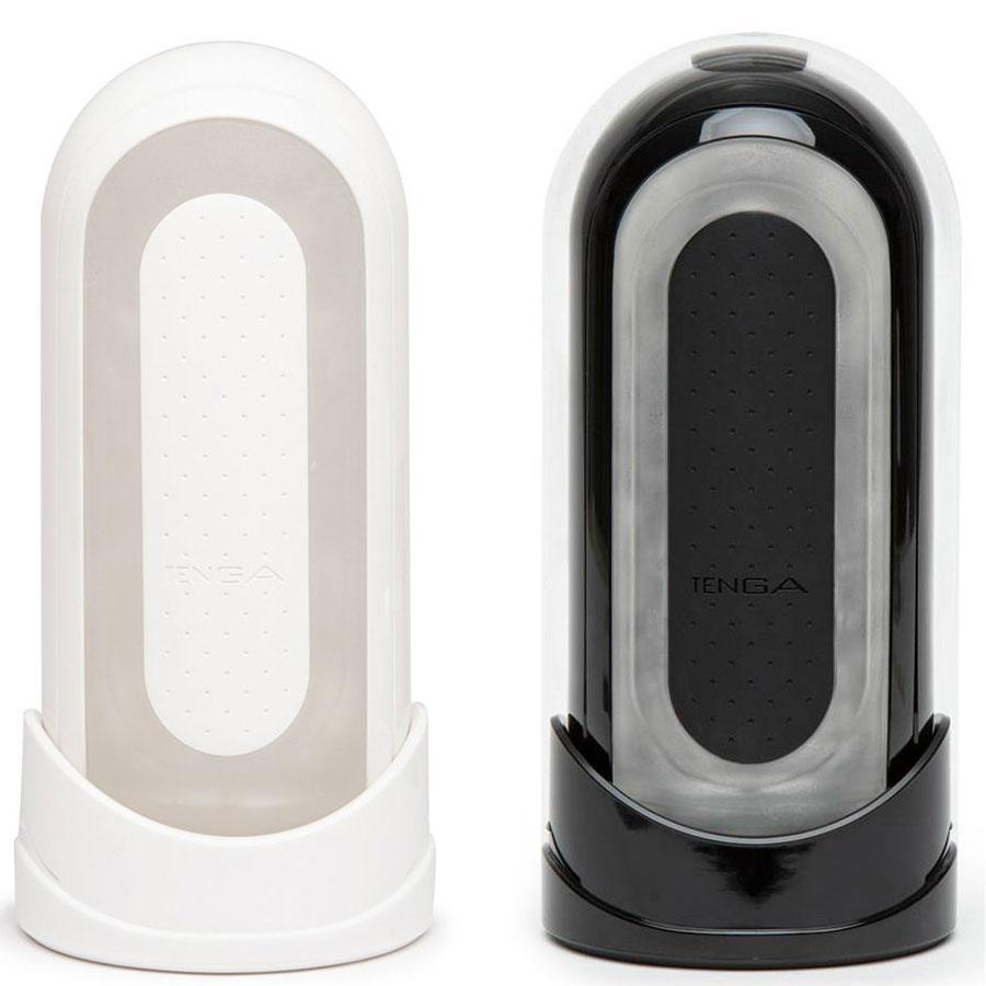 Tenga Flip Zero 0 |  Reusable Realistic Male Masturbator Black/White Masturbators