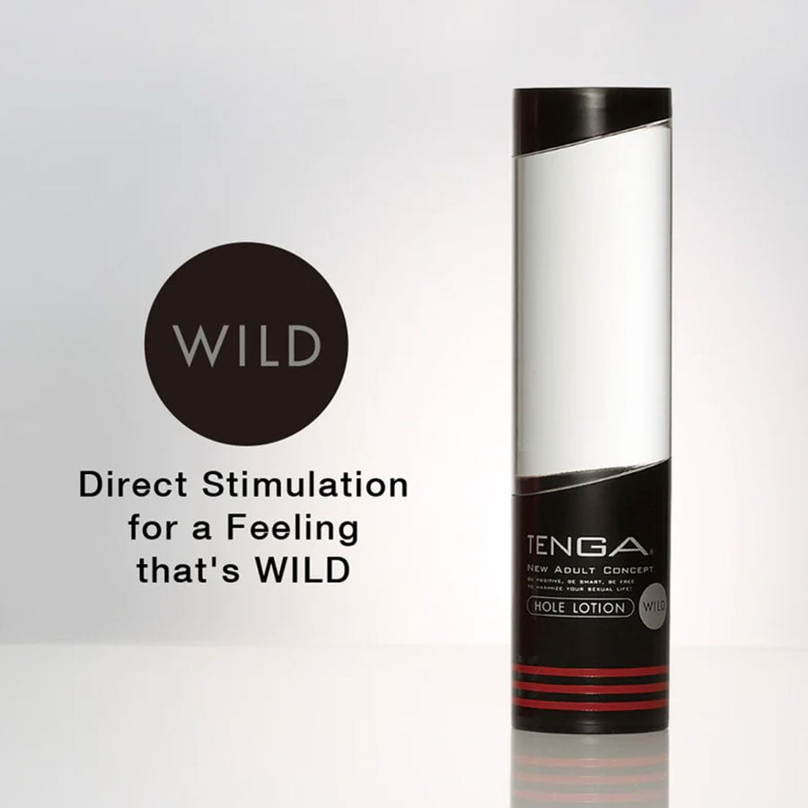 Tenga Hole Lotion Wild Cooling Water-Based Lubricant 5.75 oz Lubricant