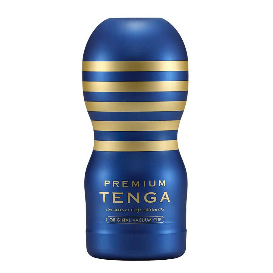Tenga Premium Disposable Vacuum Cup Blue Masturbators