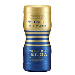 Tenga Premium Double Hole Male Masturbation Cup Blue Tenga Premium Double Hole Male Masturbation Cup Blue