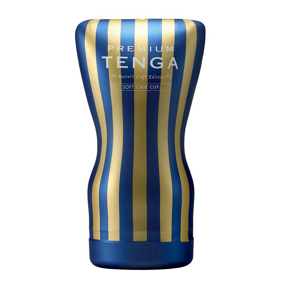 Tenga Premium Soft Disposable Tube Vacuum Blue Masturbators