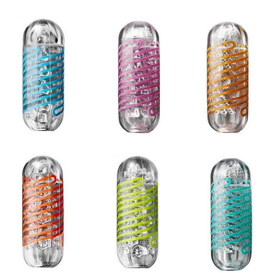 Tenga Spinner Masturbator Series | Spinning Realistic Male Stroker Sleeve Masturbators