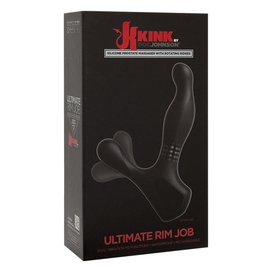 The Ultimate Prostate Massager Rim Job Anal Vibrator by Kink The Ultimate Prostate Massager Rim Job Anal Vibrator by Kink