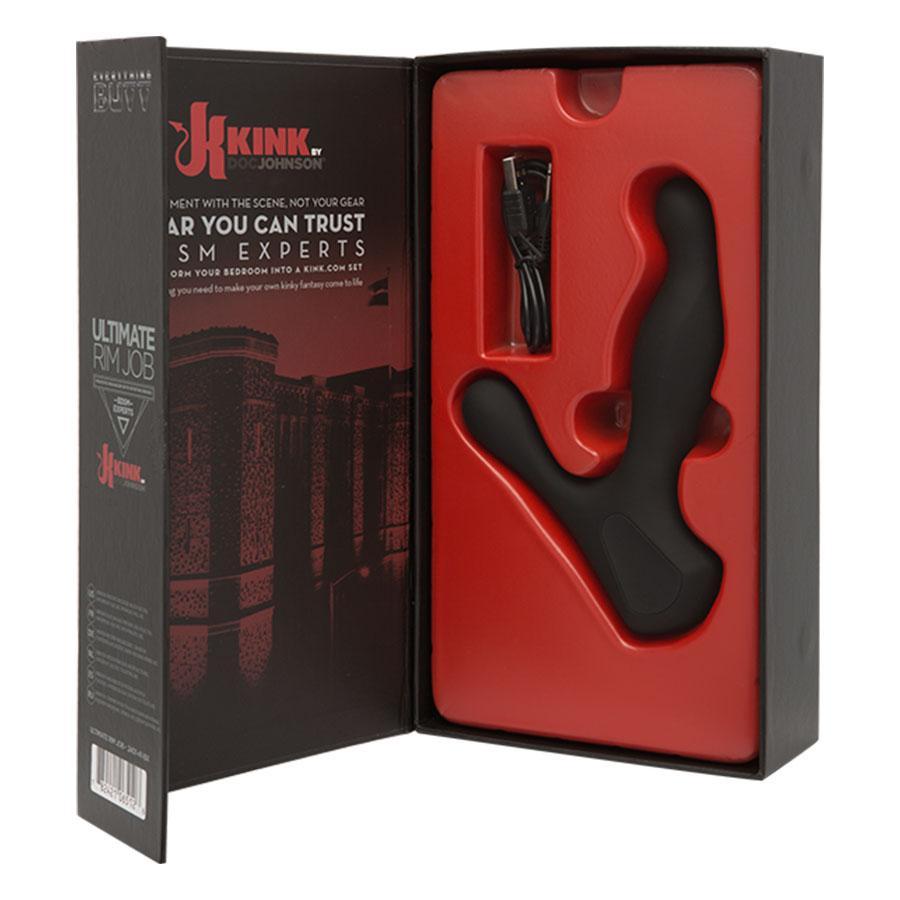 The Ultimate Prostate Massager Rim Job Anal Vibrator by Kink The Ultimate Prostate Massager Rim Job Anal Vibrator by Kink