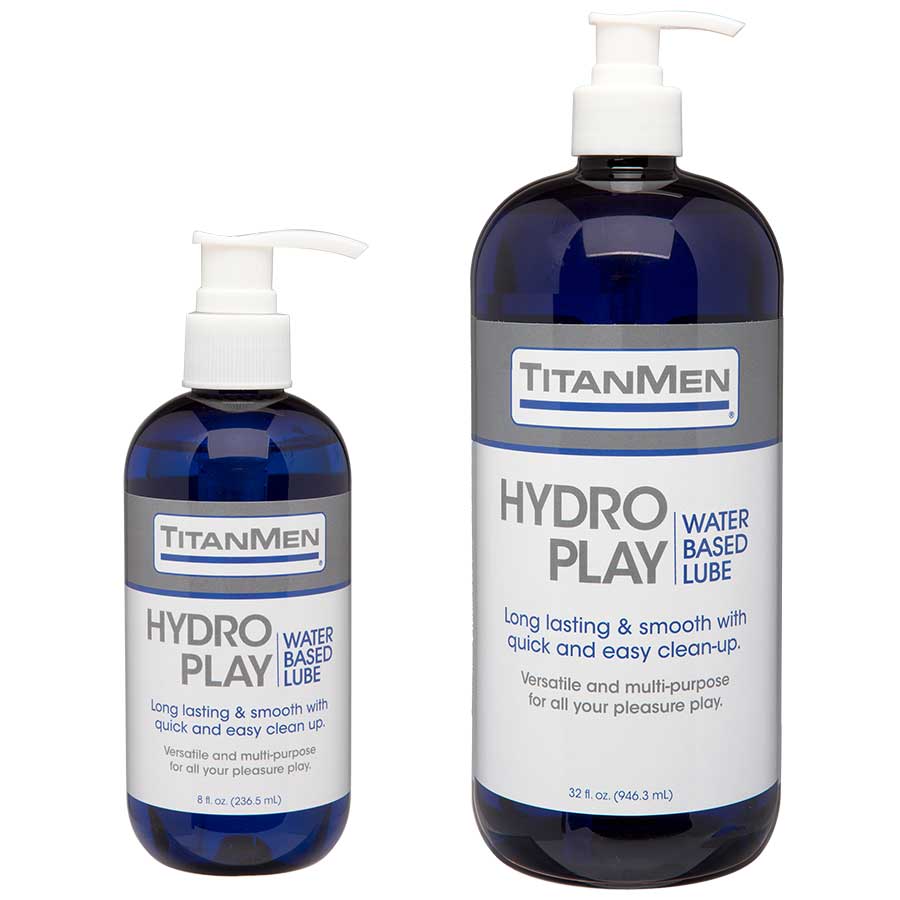 TitanMen Hydro Play Water Based Glide Lubricant for Men Lubricant