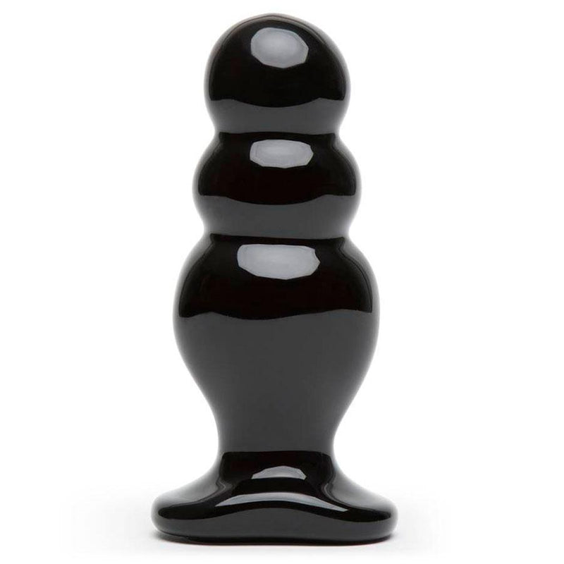 TitanMen Master Tool No. 4 Triple Bump Butt Plug for Men Black TitanMen Master Tool No. 4 Triple Bump Butt Plug for Men Black