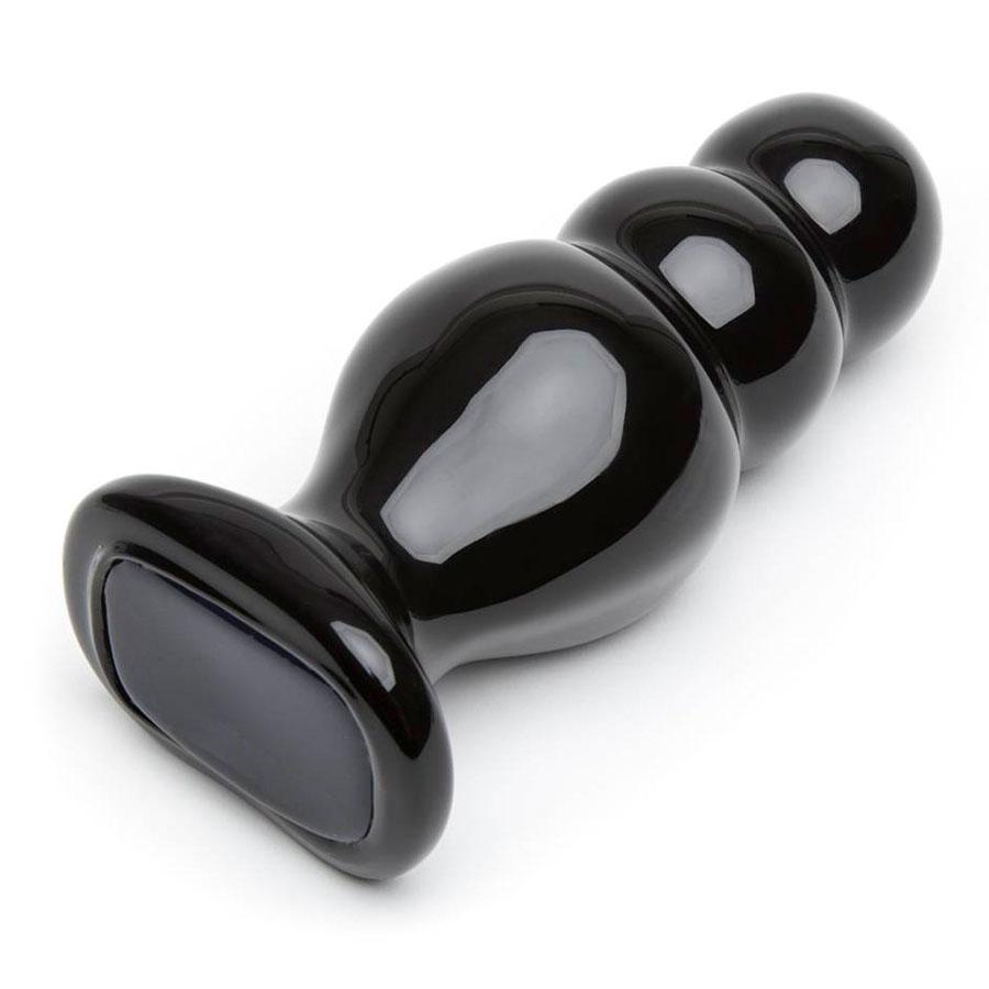 TitanMen Master Tool No. 4 Triple Bump Butt Plug for Men Black TitanMen Master Tool No. 4 Triple Bump Butt Plug for Men Black