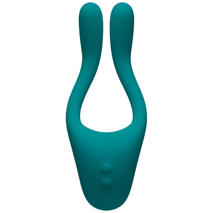 Tryst V2 Bendable Silicone Massage Ring with Remote Control Cock Rings Teal