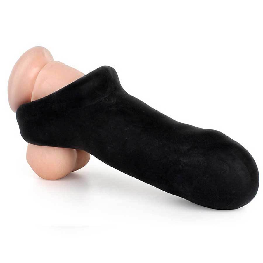 Ultra Thick Black Penis Extender Fat Boy Sport 6" Cock Sheath Cock Sheaths