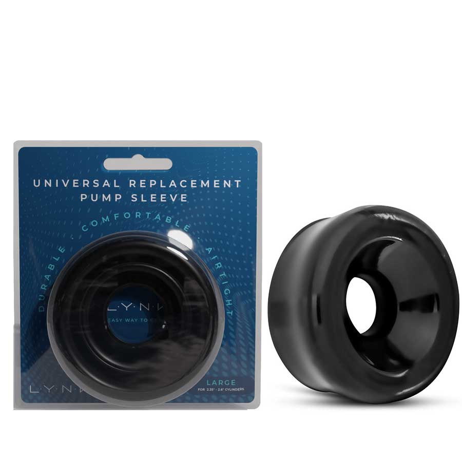 Universal Penis Pump Replacement Sleeve Black by Lynk Pleasure Accessories