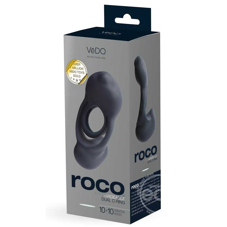 VeDo Roco Rechargeable Dual Vibrating C-Ring Cock Rings