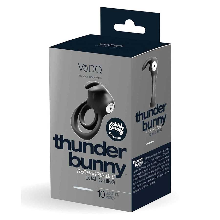Thunder Bunny Dual Cock Ring - Honey Gifts