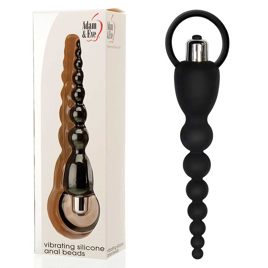 Vibrating Silicone Anal Beads by Adam and Eve Anal Sex Toys