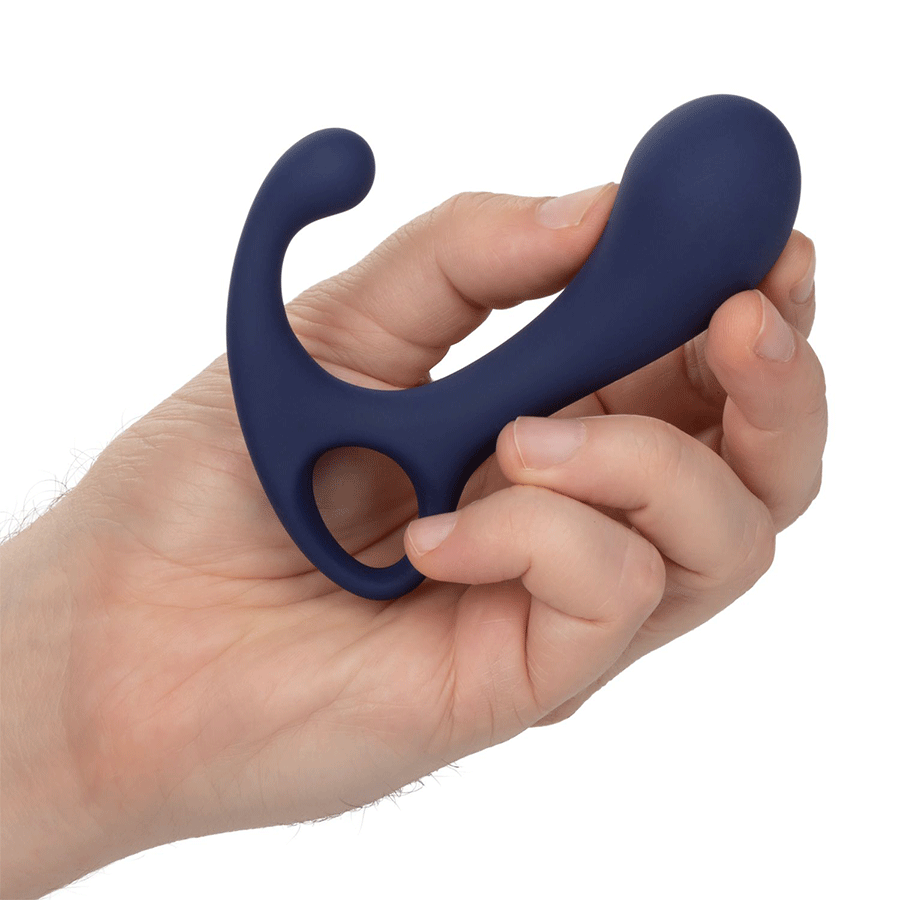 anal probe sex toy Vibrating Waterproof Anal Probe Purple, CalExotics main image 0