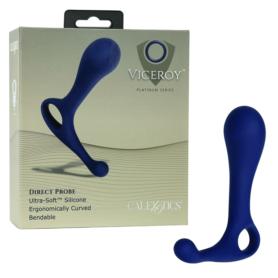 Viceroy Direct Blue Silicone Anal Probe by Cal Exotics Anal Sex Toys