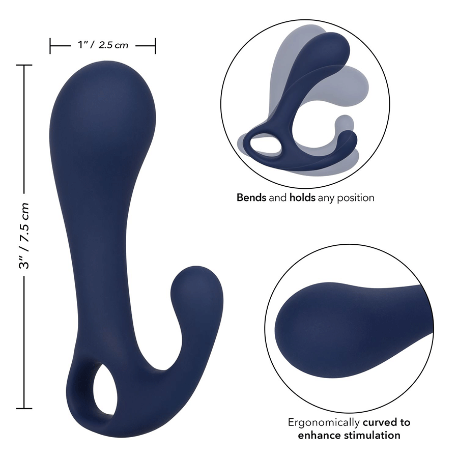 Viceroy Direct Blue Silicone Anal Probe by Cal Exotics Anal Sex Toys