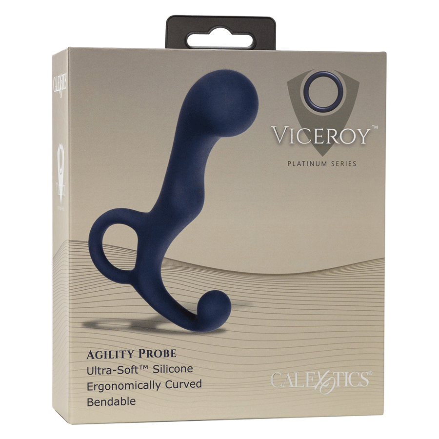 Viceroy Platinum Series Agility Blue Silicone Anal Probe by Cal Exotics Anal Sex Toys