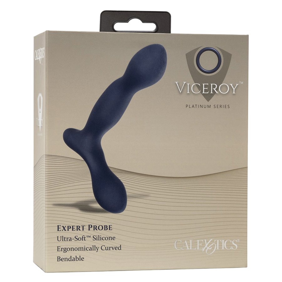 Viceroy Platinum Series Expert Blue Silicone Anal Probe by Cal Exotics Anal Sex Toys