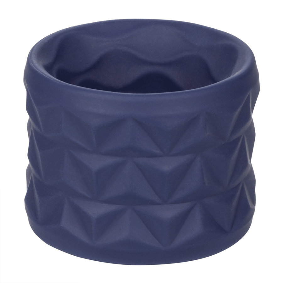 Viceroy Reverse Endurance Ring Blue Silicone Cock Ring by Cal Exotics Cock Rings
