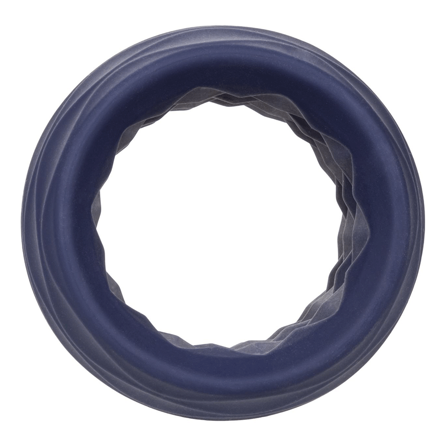 Viceroy Reverse Endurance Ring Blue Silicone Cock Ring by Cal Exotics Cock Rings