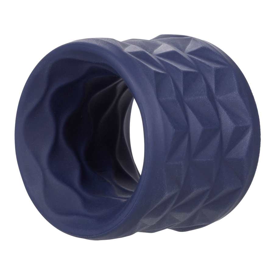 Viceroy Reverse Endurance Ring Blue Silicone Cock Ring by Cal Exotics Cock Rings